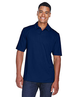 North End 88632 Men 's Recycled Polyester Performance Piqué Polo