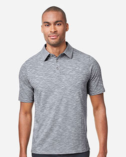 North End NE115 Men's Eclipse Jacquard Polo