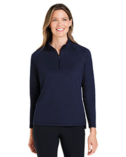 North End NE410W Ladies' Revive Coolcore® Quarter-Zip In Big & Tall Sizes