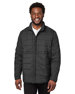 North End NE721 Men Aura Fleece-Lined Jacket at BigNTallApparel