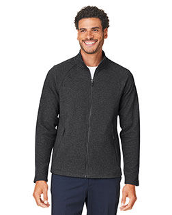 North End NE727  Men's Spirit Textured Full-Zip