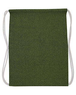 OAD OAD101R Economical Recycled Cotton Drawstring Bag