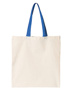 OAD OAD105  Contrast-Color Handle Tote at BignTallApparel