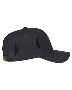 Outdoor Cap CARG100 Cargo Unstructured Solid Back With Side Pockets Hat In Big & Tall Sizes