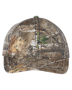 Outdoor Cap CWF315  Camo Cap with American Flag Undervisor