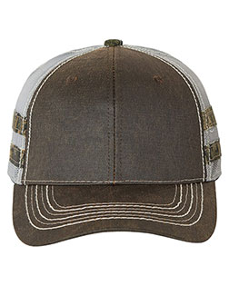 Outdoor Cap HPC400M  Frayed Camo Stripes Mesh-Back Cap