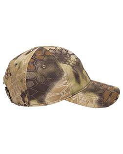 Outdoor Cap TAC600 Unstructured Camo With Flag Hat at BigNTallApparel