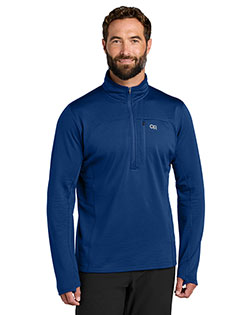 LIMITED EDITION Outdoor Research OR322267 Men's Tech Grid 1/4-Zip Fleece at BigNTallApparel