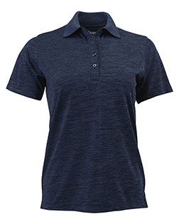 Paragon 131 Women's Dakota Striated Heather Polo at BigNTallApparel
