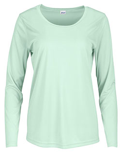 Paragon 214 Women's Long Islander Performance Long Sleeve T-Shirt at BigNTallApparel
