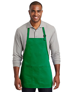 Port Authority Medium-Length Two-Pocket Bib Apron. A601