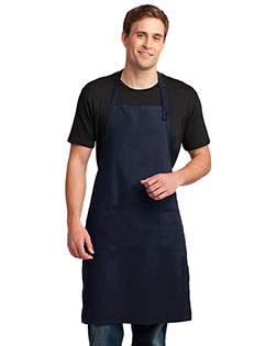 Port Authority Easy Care Extra Long Bib Apron with Stain Release. A700