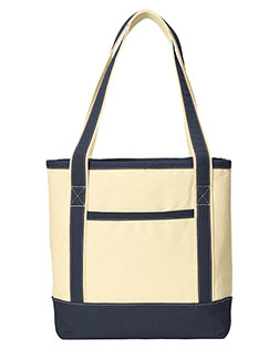 Port Authority Medium Cotton Canvas Boat Tote. BG412