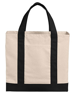 Port Authority Cotton Canvas Two-Tone Tote BG429