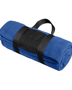 Port Authority BP20  Fleece Blanket With Carrying Strap at bigntallapparel