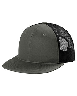 Port Authority Snapback Flat Bill Trucker Cap C117