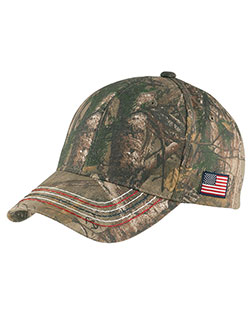 Port Authority Americana Contrast Stitch Camouflage Cap. C909