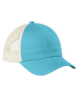 Port Authority Beach Wash Mesh Back Cap. C943 In Big & Tall Sizes