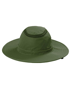 Port Authority Outdoor Ventilated Wide Brim Hat C947 at BigNTallApparel