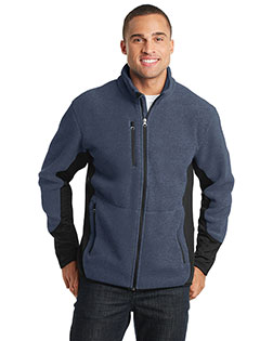 Port Authority F227 Men Rtek Pro Fleece Fullzip Jacket at BigNTallApparel