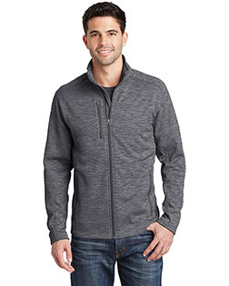 Port Authority Digi Stripe Fleece Jacket. F231 at BignTallApparel