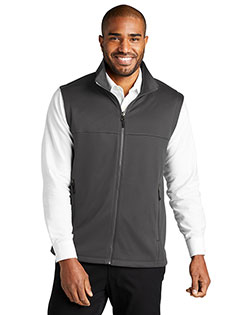 Port Authority Collective Smooth Fleece Vest F906 at BignTallApparel