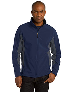 Port Authority J318 Men Core Colorblock Soft Shell Jacket