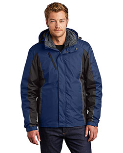 Port Authority J321 Men Colorblock 3in1 Jacket