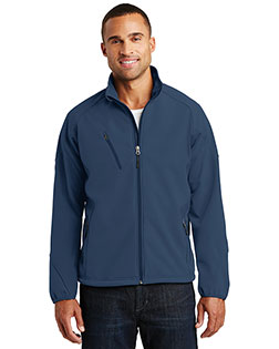 Port Authority J705 Men Textured Soft Shell Jacket