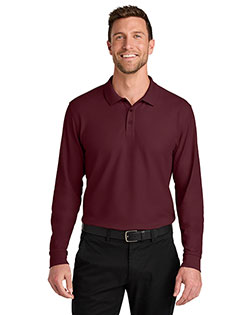 Port Authority K200LS ® Wearever Signature Pique Long Sleeve Polo