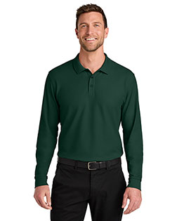 Port Authority K200LS ® Wearever Signature Pique Long Sleeve Polo
