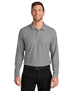 Port Authority K200LS ® Wearever Signature Pique Long Sleeve Polo at BignTallApparel