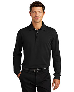 Port Authority Signature K455LS Men Rapid Dry Long Sleeve Sport Shirt at BigNTallApparel