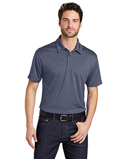 Port Authority Trace Heather Polo. K576 at BignTallApparel