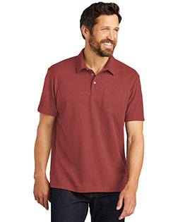 Port Authority C-FREE Cotton Blend Pique Pocket Polo K868