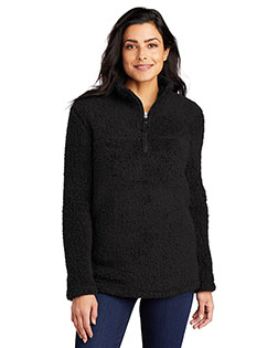 Port Authority  Ladies Cozy 1/4-Zip Fleece L130 at BignTallApparel