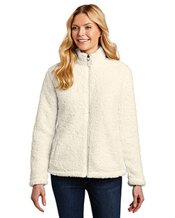 Port Authority Ladies Cozy Fleece Jacket. L131 at BigNTallApparel