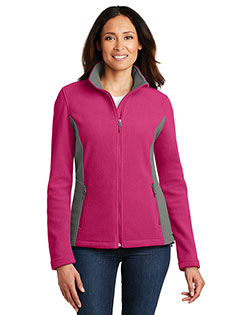 Port Authority Ladies Colorblock Value Fleece Jacket. L216