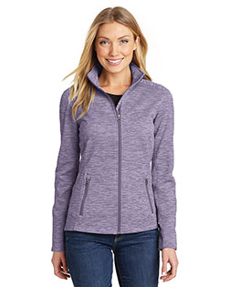 Port Authority Ladies Digi Stripe Fleece Jacket. L231