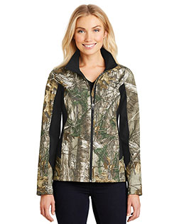  Port Authority Ladies Camouflage Colorblock Soft Shell. L318C