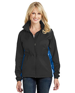  Port Authority Ladies Core Colorblock Wind Jacket. L330 at BignTallApparel