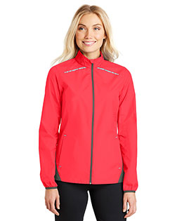  Port Authority Ladies Zephyr Reflective Hit Full-Zip Jacket. L345