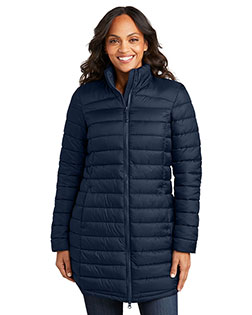 Port Authority ®  Ladies Horizon Puffy Long Jacket L365