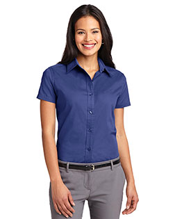 Port Authority L508 Women Short Sleeve Easy Care Shirt