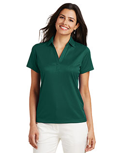 Port Authority L528 Women Performance Fine Jacquard Polo