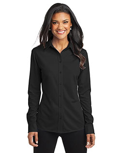 Port Authority Ladies Dimension Knit Dress Shirt. L570