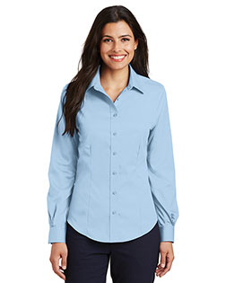 Port Authority L638 Women Long Sleeve Non-Iron Twill Shirt