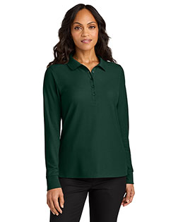 Port Authority LK200LS ® Women's Wearever Signature Pique Long Sleeve Polo
