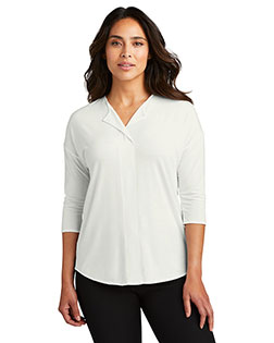 Port Authority Ladies Concept 3/4-Sleeve Soft Split Neck Top. LK5433