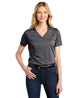 Port Authority Ladies Shadow Stripe Polo. LK585 at BignTallApparel